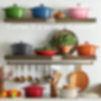 Overmont Enameled Cast Iron Dutch Oven - 5.5QT Pot with Lid Cookbook & Cotton Potholders - Heavy-Duty Cookware for Braising, Stews, Roasting, Bread Baking