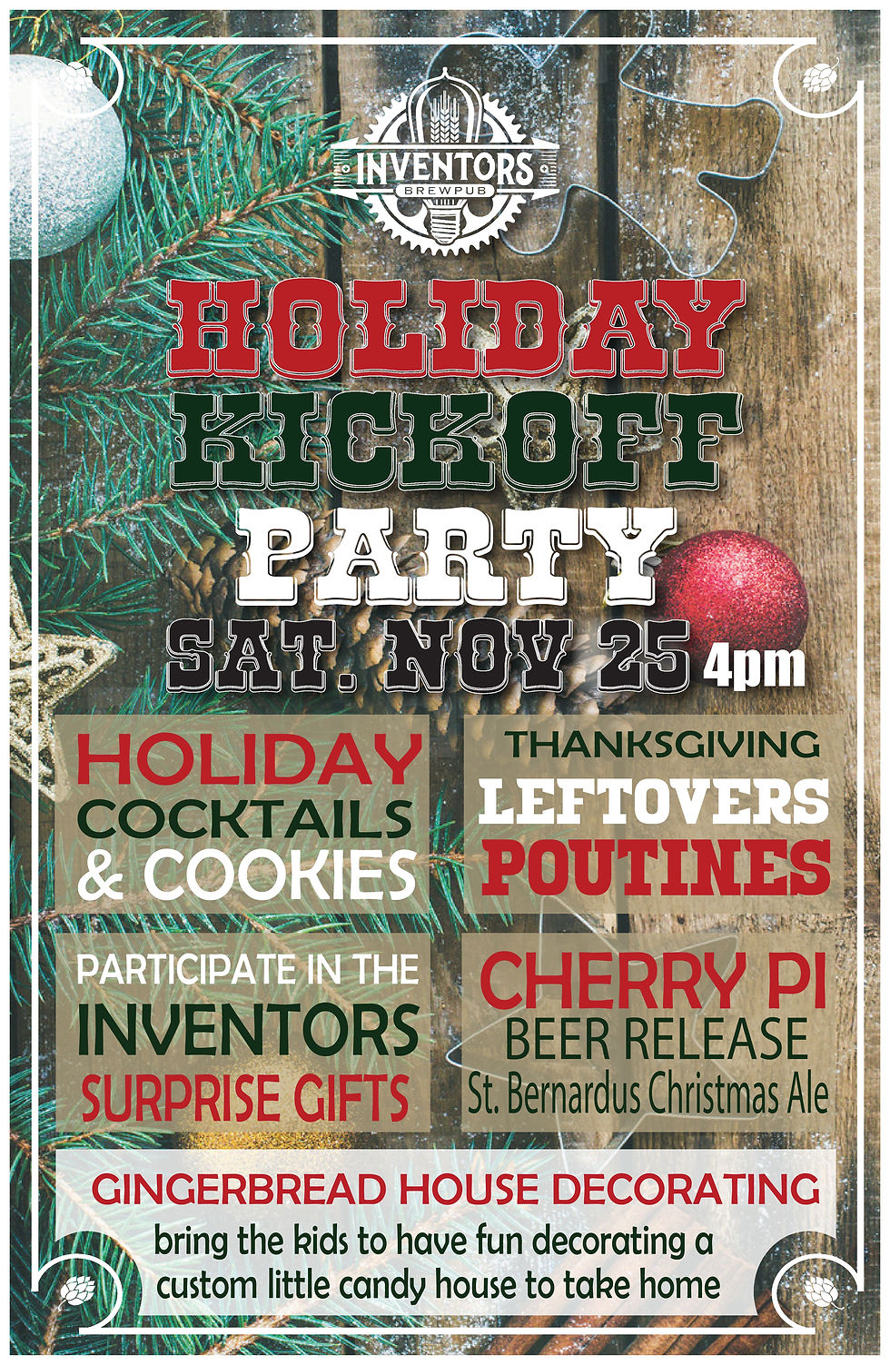 Annual Holiday Kickoff Party