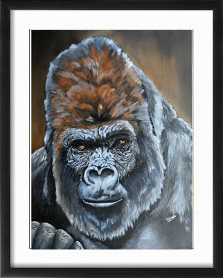 Wise Protector, Original Oil 18"x24"