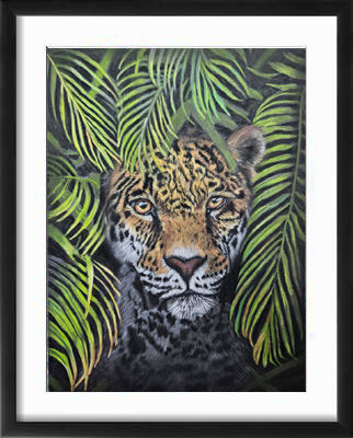 Out of the Shadows, Original Pastel, 9"x13"