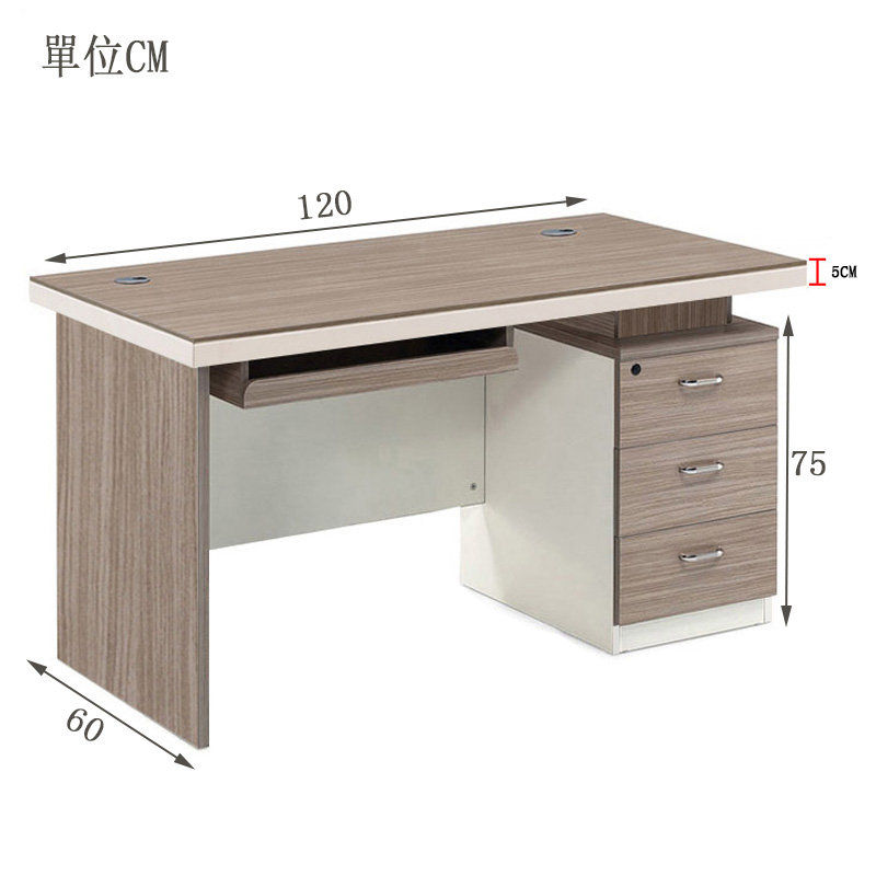 縮圖：（包送貨包安裝）電腦桌 職員工作枱 辦公小型枱 家用電腦枱 desk024