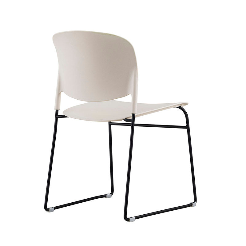 縮圖：（包送貨）new北歐前台接待椅商務洽談椅會議椅可堆疊辦公椅休閒餐廳椅BK-G01-1