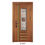 縮圖：大門 入戶門 JD-2027P 經典鋼銅門 Front Doors Exterior doors 不鏽鋼大門 表面鍍銅工藝 別墅大門 包框包鎖 多色可選