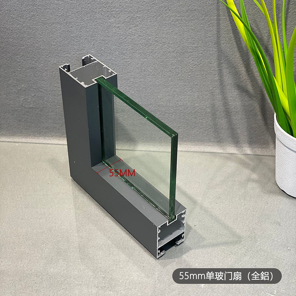 縮圖：Aluminium Pocket Sliding Doors For Office Partition 暗藏推拉門 鋁合金框 雙層玻璃門 鋁木門 配套辦公室間房