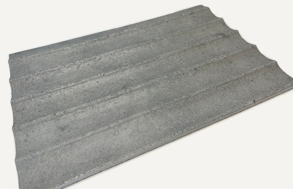 縮圖：Flexible Stone 軟瓷 Veneer Sheet 柔性石材 防水防潮 和清水泥羅馬柱 278x60cm 清水泥色