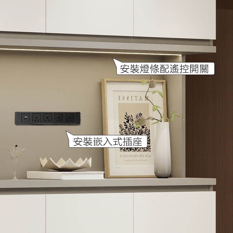 縮圖：(包送貨包安裝) 客廳C字櫃 餐邊櫃 儲物櫃 玄關櫃 Luma系列