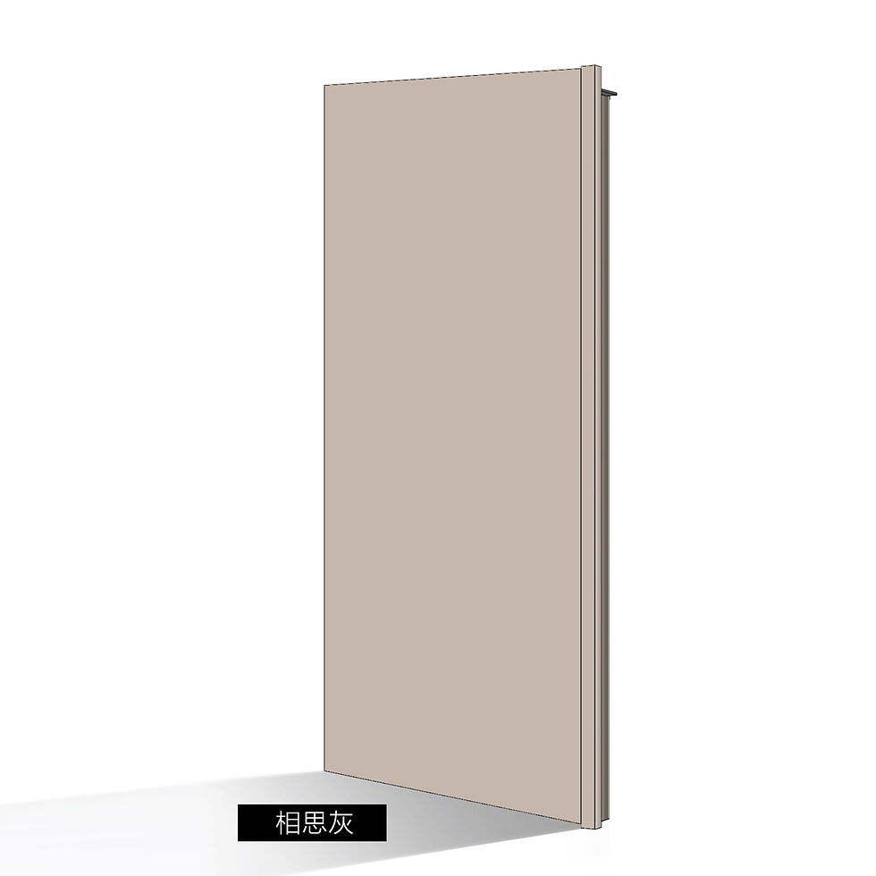 縮圖：Wooden Doors （包木框和門鎖）XNS-PB03(SJ)  PET 碳晶門 實木複合門 生態門 現代簡約風格