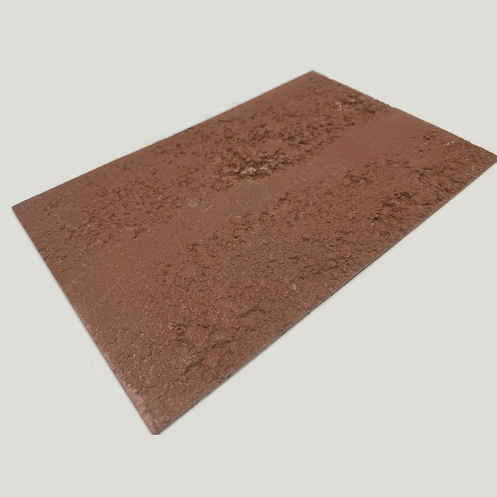 縮圖：Flexible Stone 軟瓷 Veneer Sheet 柔性石材 防水防潮 丹霞夯土 240x58cm 淺黃色 土黃色 土紅色 西瓜紅色 漸變三色