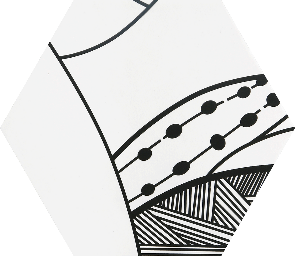 縮圖：中國佛山瓷磚 China Foshan Tiles Encaustic Tiles 啞光地磚 牆磚 FL23001 花磚 裝飾磚 20×23cm