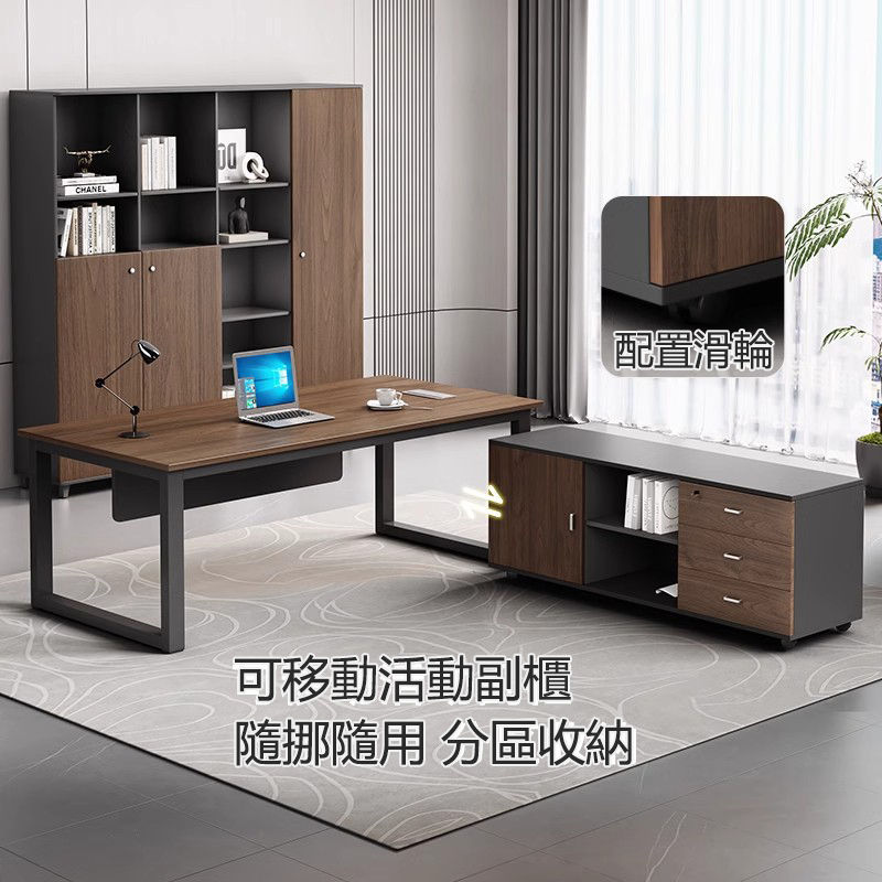 縮圖：（包送貨包安裝）收納儲物辦公枱 職員經理大班枱 電腦辦公枱 SFY-T005