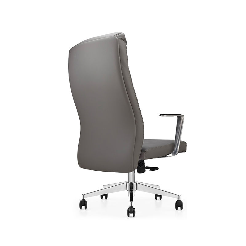 縮圖：（包送貨）皮革大班椅 帶輪舒適柔軟 升降辦公椅 弓字椅 BK-BH066