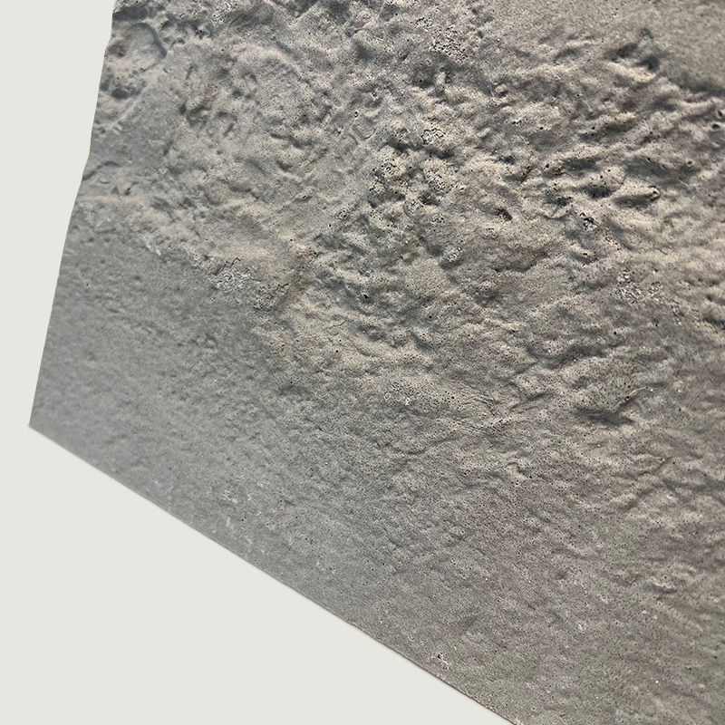 縮圖：Flexible Stone 軟瓷 Veneer Sheet 柔性石材 防水防潮 水泥澆築板 300x60cm 300x120cm 淺灰 中灰 米白