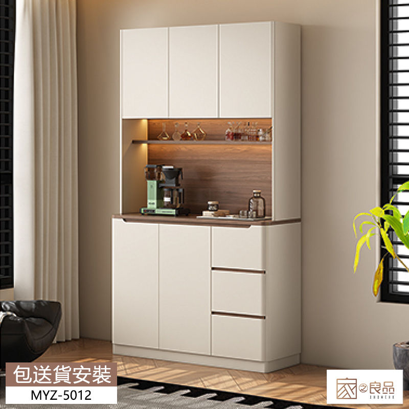 (包送貨包安裝)客廳餐廳餐邊櫃 儲物櫃茶水櫃 家用置物廚房碗櫥櫃 MZY-5012 MZY-5014 MZY-5016
