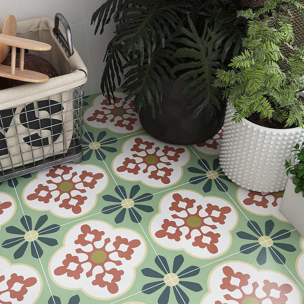 縮圖：中國佛山瓷磚 China Foshan Tiles Encaustic Tiles 啞光地磚 牆磚 花磚 裝飾磚 混裝發貨 隨機圖案 30×30cm