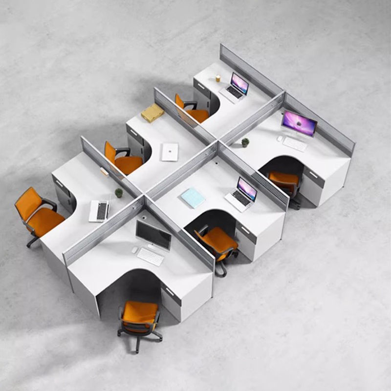 縮圖：（包送貨包安裝）組合多位辦公枱  電腦桌  職員枱 辦公桌 JY-T011