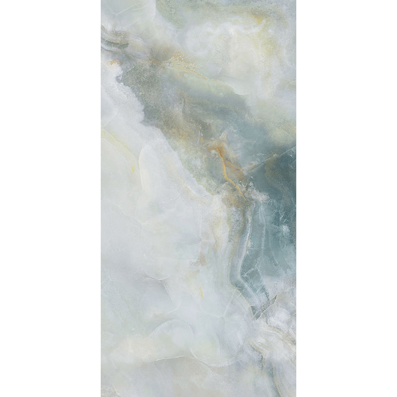 縮圖：意大利設計瓷磚 Italian Design Tiles奢石系列LJ75G019 LJ98G019夢幻之藍75x150cm 90x180cm亮光面 地磚 牆磚
