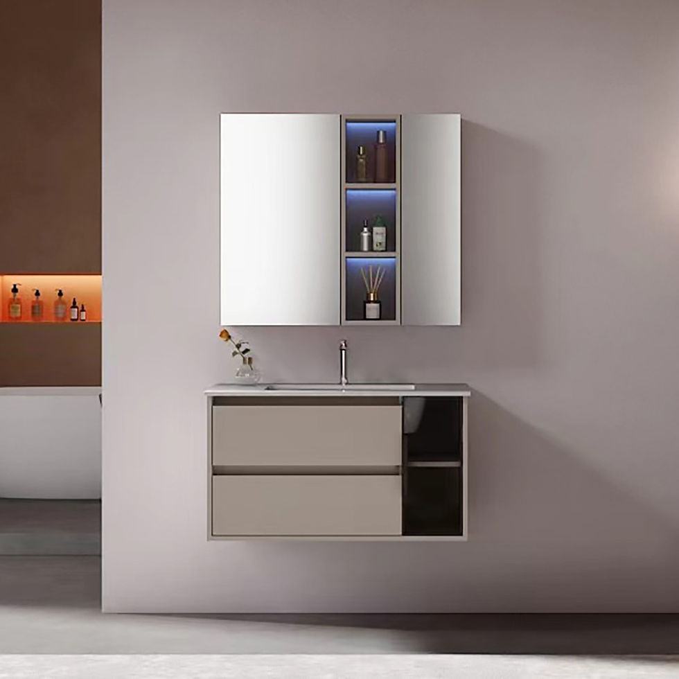 Bathroom Cabinets VG-1972 浴室櫃 Mirror Cabinets 鏡櫃 台上盆 台下盤 現代風格 智能鏡櫃