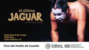 Espectáculo de danza butoh El Último Jaguar para niñas y niños en el Foro del Andén Cuautla