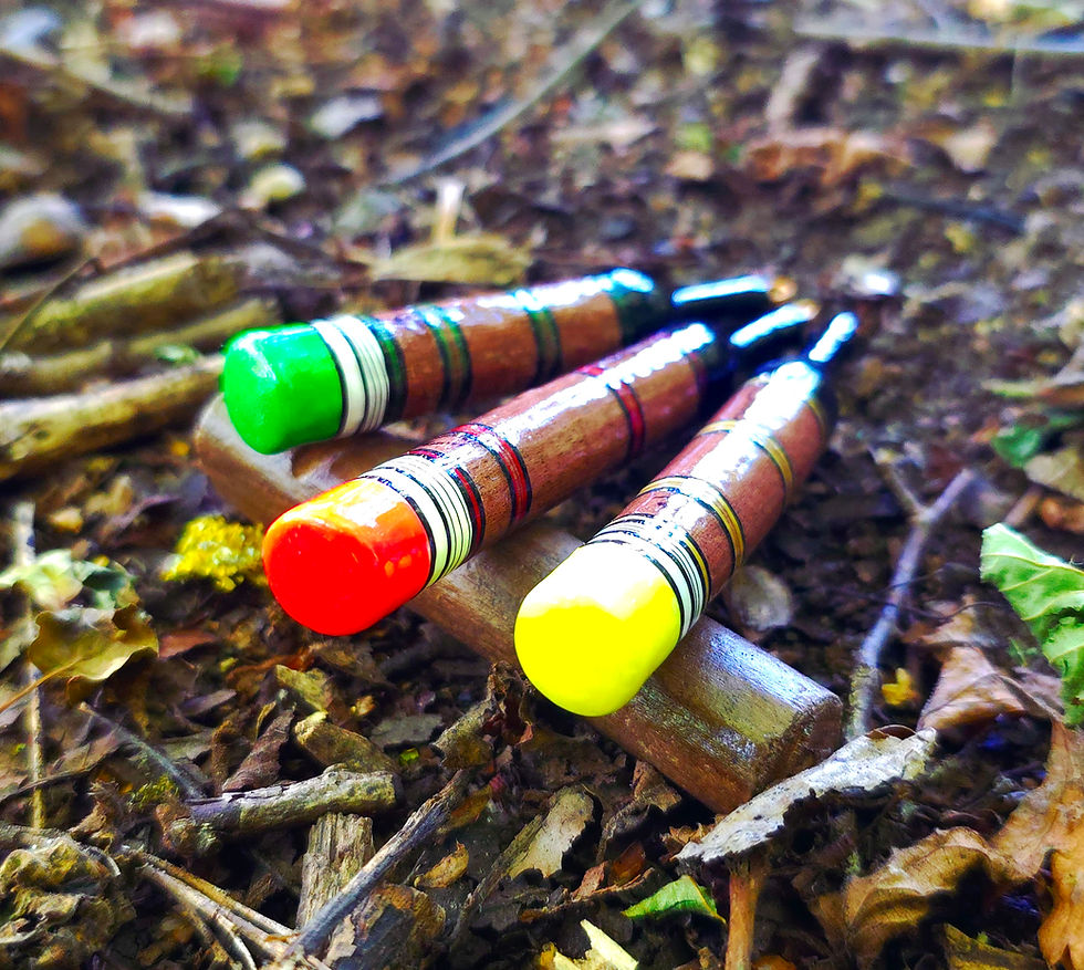 Thumbnail: Handmade Elderberry Carp Stalker Floats