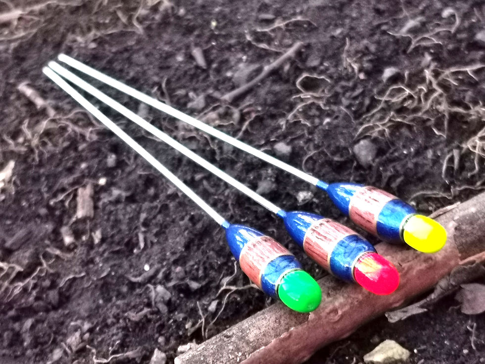 Thumbnail: Handmade Wire Stem Alloy Stick Floats