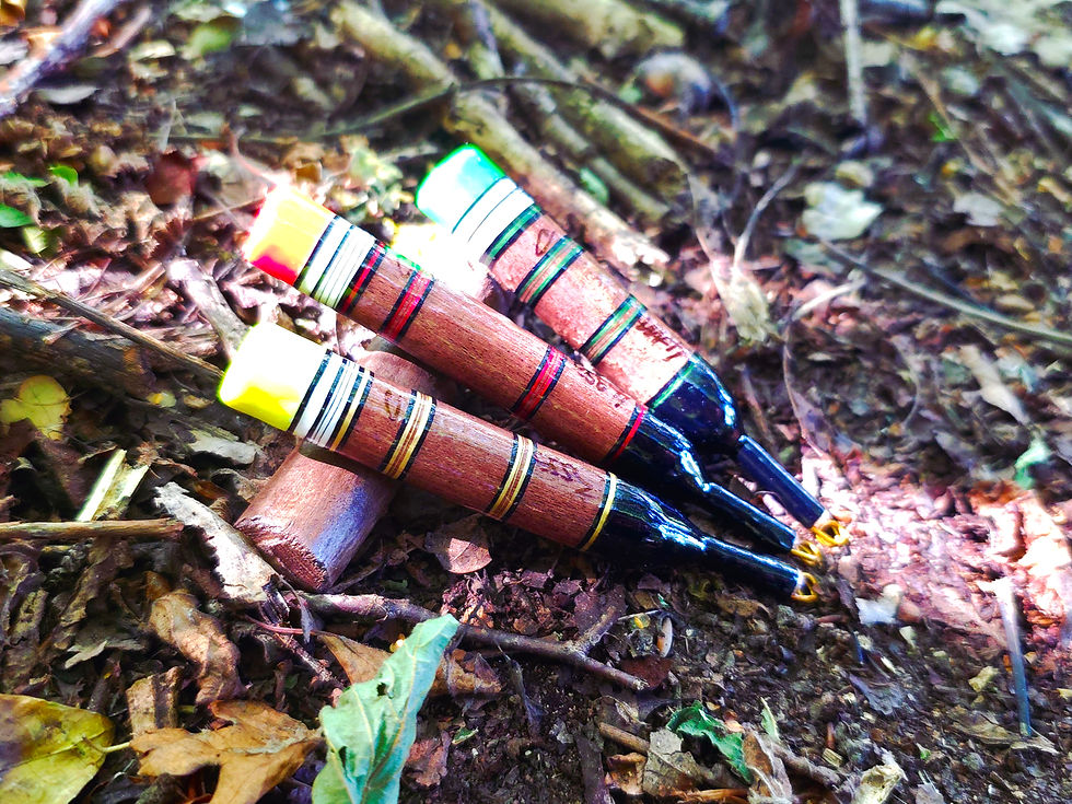 Thumbnail: Handmade Elderberry Carp Stalker Floats