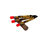 Thumbnail: Handmade Carp Stalkers. Black and Gold Whippings. Red Tips