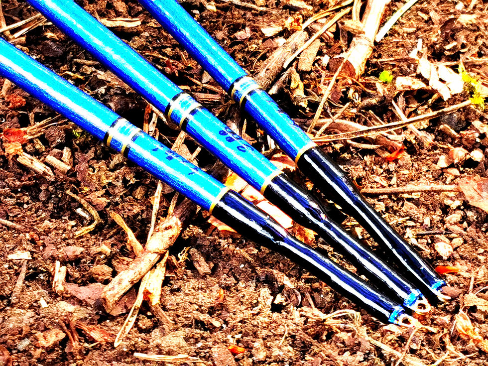 Thumbnail: Handmade Margin Tench Lifters. Pearlescent Blue