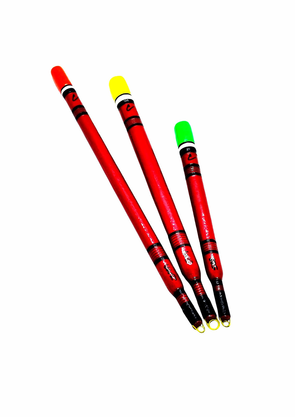 Thumbnail: Handmade Metallic Straight Wagglers. Set of 3. MADE TO ORDER