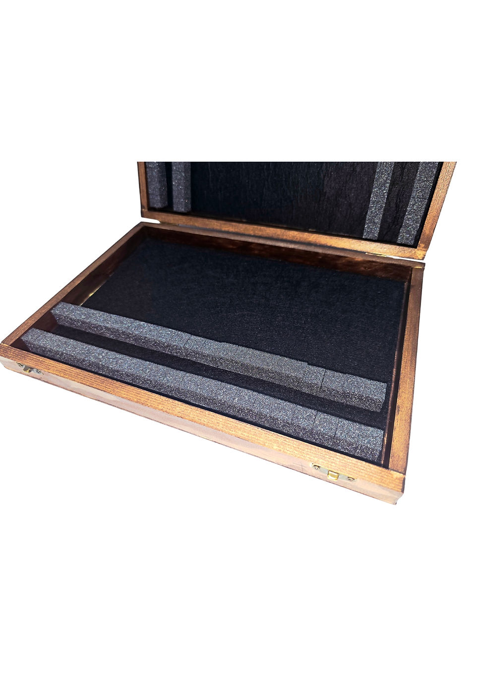 Thumbnail: Handmade Float Box. Woodburnt Carp Float Box