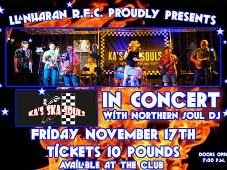 KA'S SKA SOULS @ Llanharan RFC