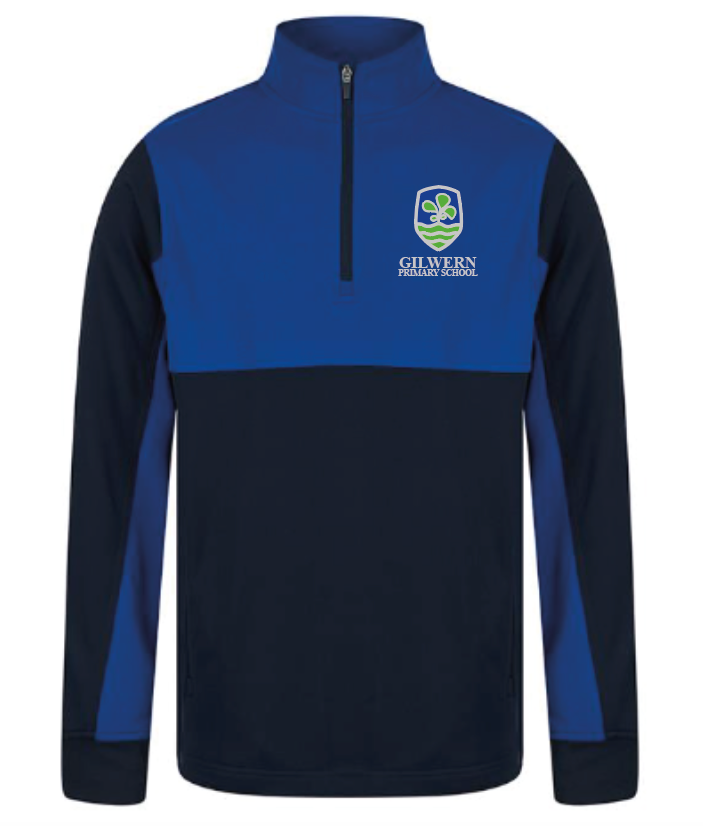 Gilwern Primary - 1/4 Zip Jacket