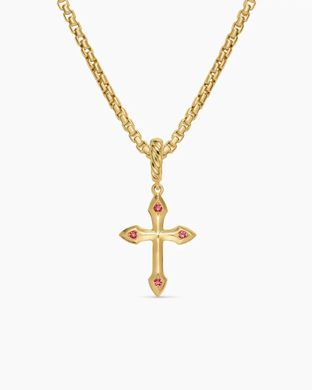 Petite Gothic Cross Amulet