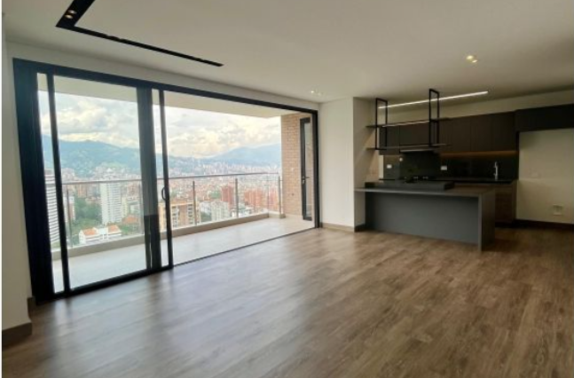 Apartamento para estrenar en exclusiva torre con 2 alcobas, cocina abierta, balcón y acceso a piscina y gimnasio.
