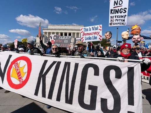 ‘No Kings’ Rallies Sweep America as Millions Take to the Streets in a Defiant Show of Political Resistance