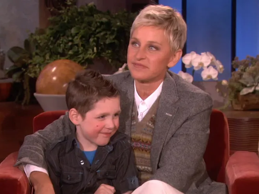 Ellen DeGeneres Mourns Young Fan Tayt Andersen, Her “Boyfriend,” After His Death at 19