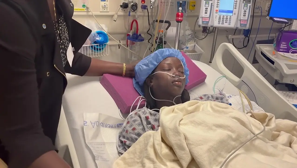 Supermodel Anok Yai revealed she was diagnosed with a congenital defect that has been “overworking my heart and slowly destroying my lungs.”Anok Yai/Instagram