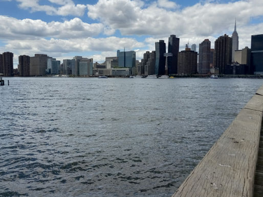 Midtown Manhattan skyline representing New York-based AI company Dataminr