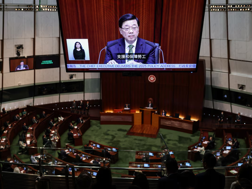 Hong Kong Policy Address Promises New Growth Drives
