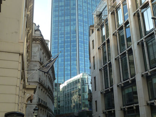 Stock Exchange Tower in the City of London financial district