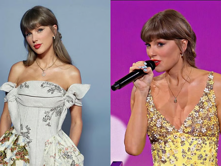 Taylor Swift Stuns in Daisy-Inspired Dress During Surprise Toy Story 5 Performance
