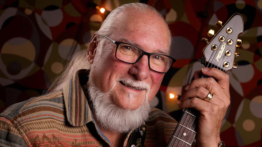 Steve Cropper in Nashville, Tennessee, in 2020. (AP: Mark Humphrey)