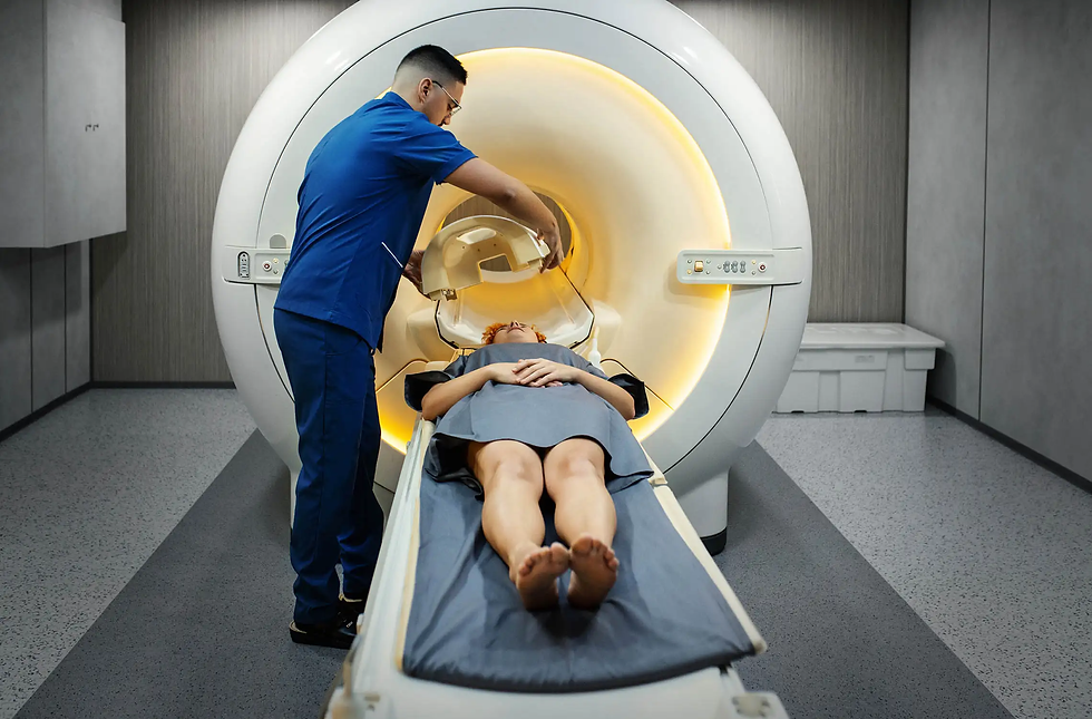 Patient undergoing an MRI (stock image). Getty