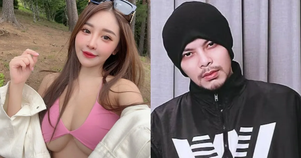 Iris Hsieh (left) Namewee (right)