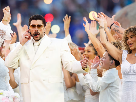 Bad Bunny Turns the Super Bowl Halftime Stage Into a Celebration of Puerto Rico