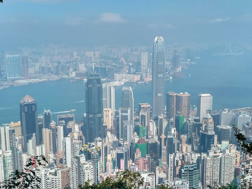Central, Hong Kong, seen from Victoria Peak in 2016