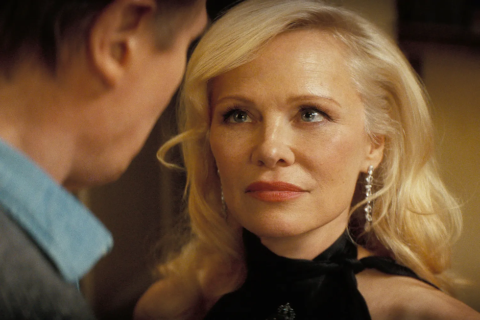 Liam Neeson and Pamela Anderson in 'The Naked Gun'. Paramount Pictures