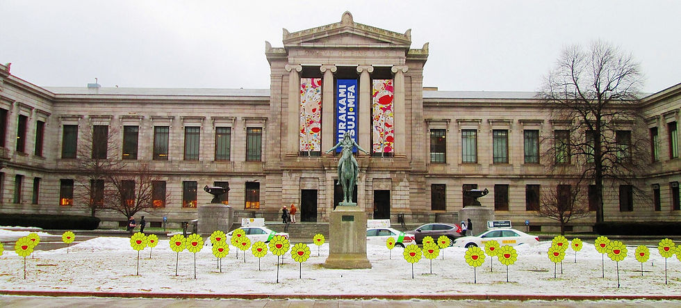 The Museum of Fine Arts Boston, where Naoko Matsubara's Woodblock Worlds opens September 5