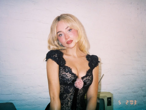 Sabrina Carpenter Turns Heads in Romantic Black Lace at Taylor Swift and Travis Kelce's Wedding