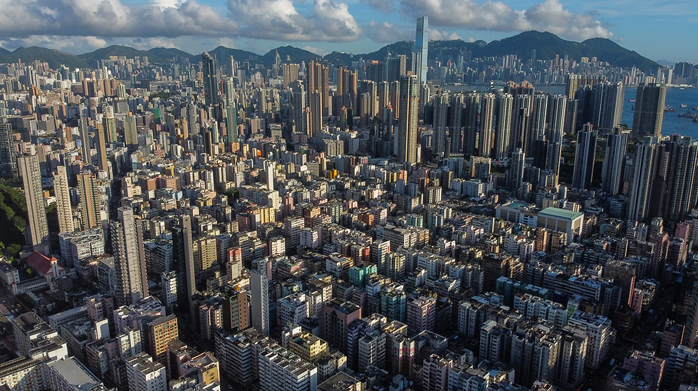 high-rise buildings in Kowloon, Hong Kong. Photo: Sun Yeung
