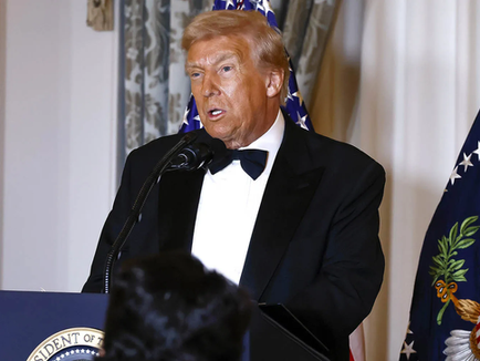 Trump Distracts from Honors with a Zinger at Jimmy Kimmel